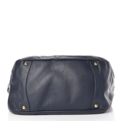 Prada Soft Calf Chain Tote Baltico 12 of 12