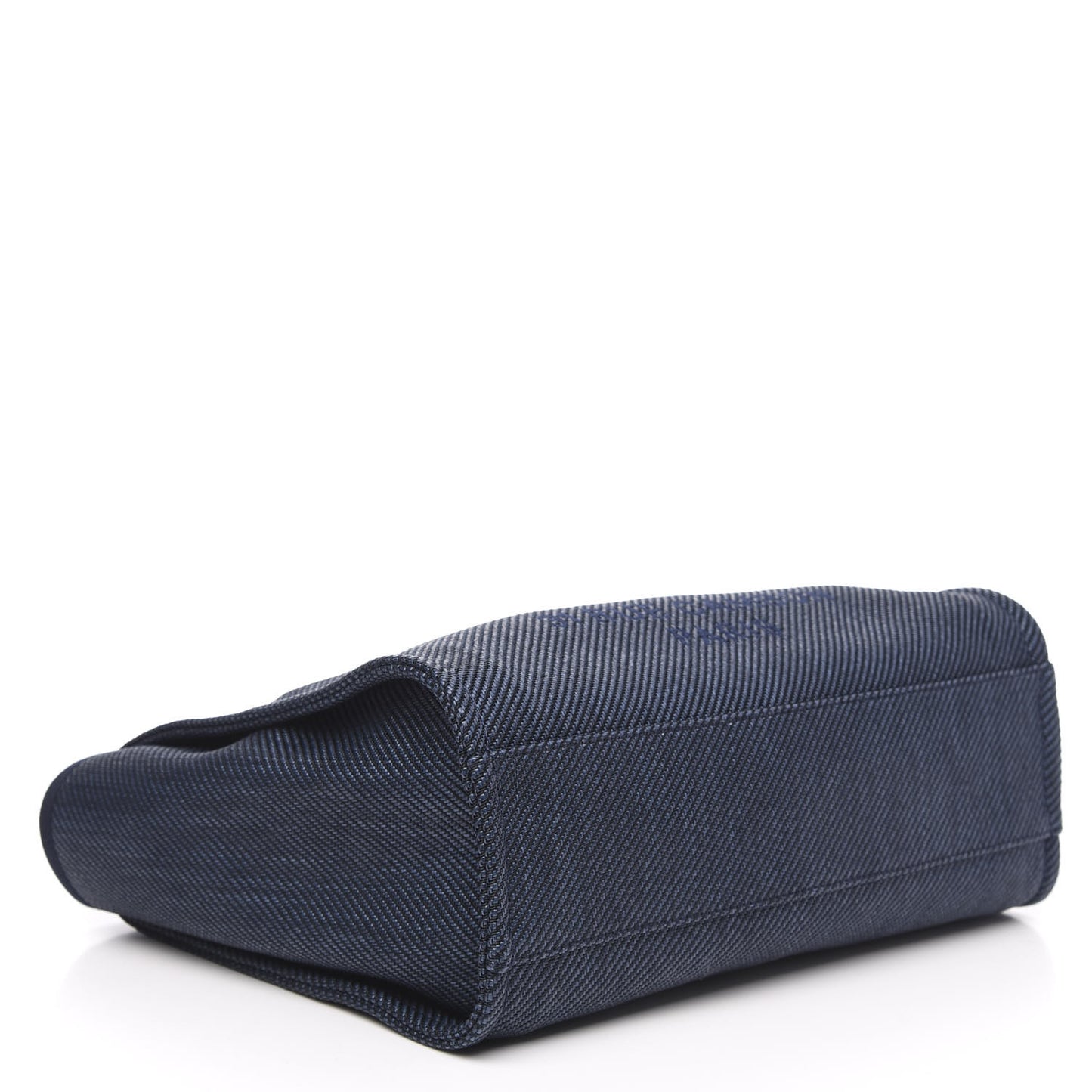 Denim Small Deauville Tote Dark Blue