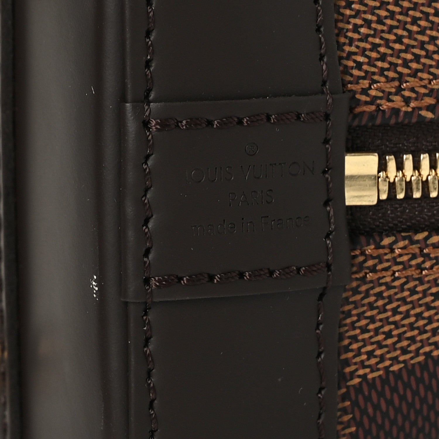 Louis Vuitton Damier Ebene Alma BB 6 of 8