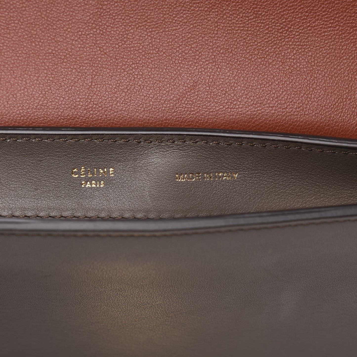 Drummed Calfskin Suede Medium Trapeze