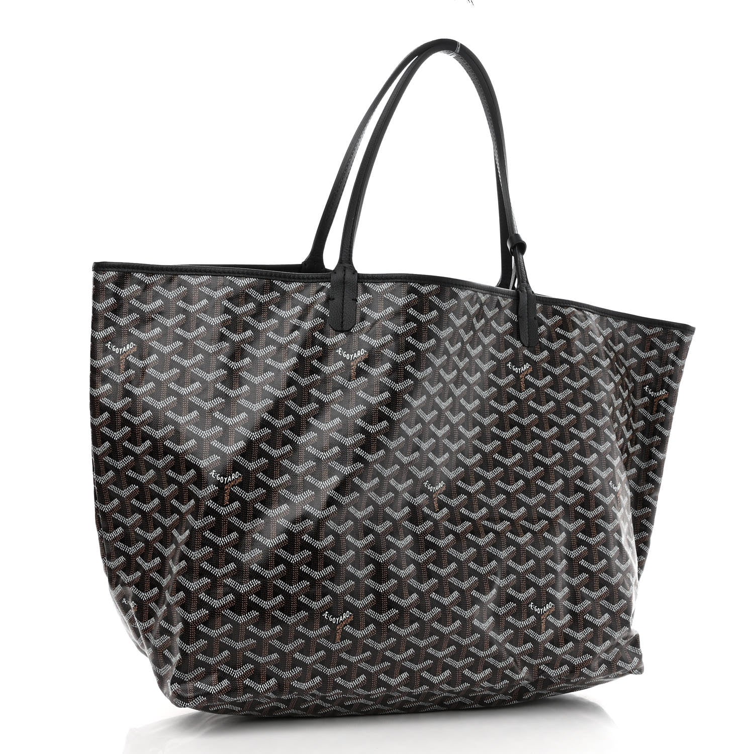 Goyard Goyardine Saint Louis GM Black 3 of 9