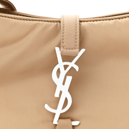 Saint Laurent Econyl Nylon Le 5 A 7 Hobo Bog Light Cork 8 of 10