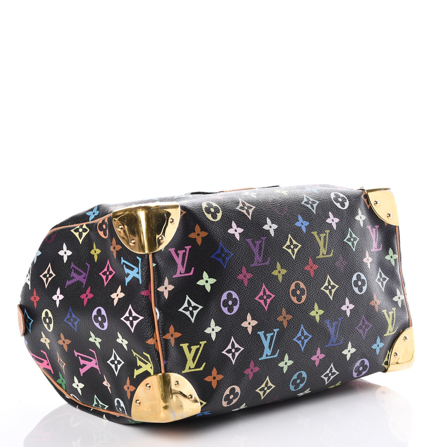 Louis Vuitton Monogram Multicolor Speedy 30 Black 4 of 23