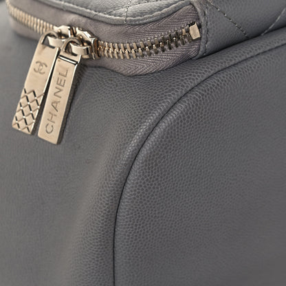Chanel Caviar Quilted Business Affinity Backpack Grey 8 of 12