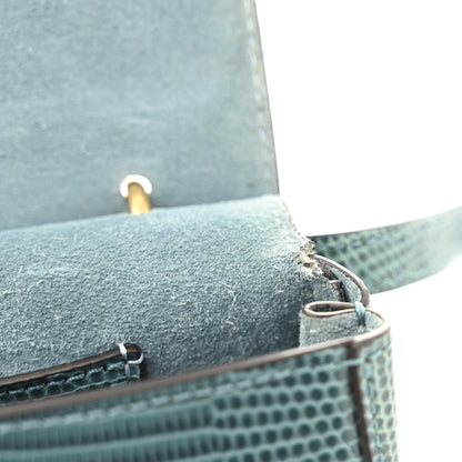 Mulberry Lizard Embossed Calfskin Mini Amberley Satchel Frozen 11 of 12