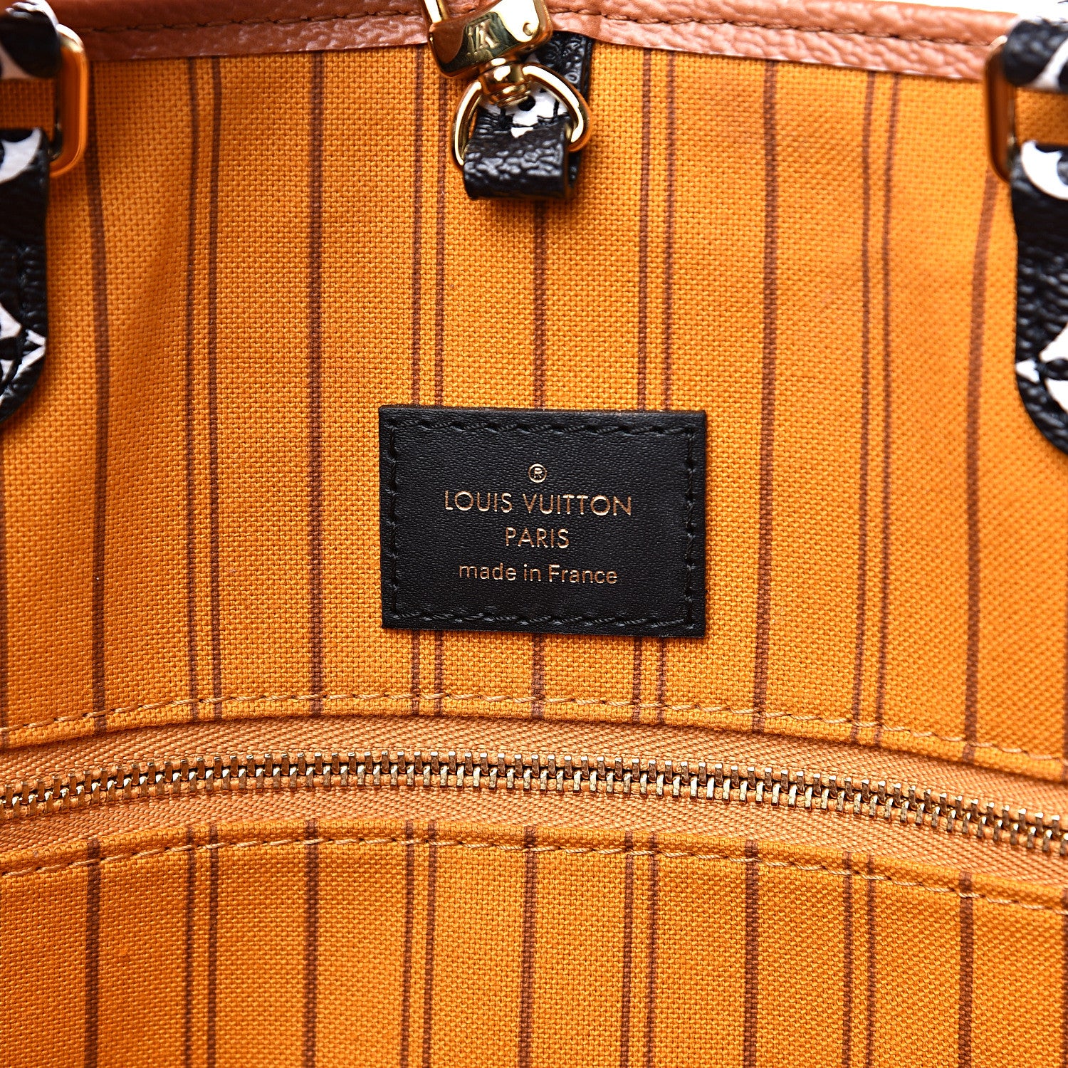 Louis Vuitton Monogram Giant Jungle Onthego GM Black 5 of 8