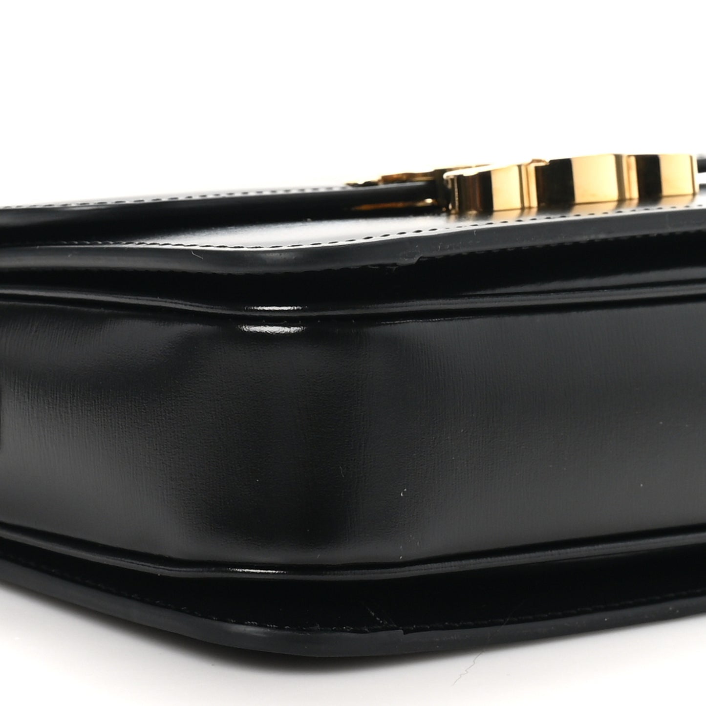 Shiny Calfskin Teen Triomphe Black
