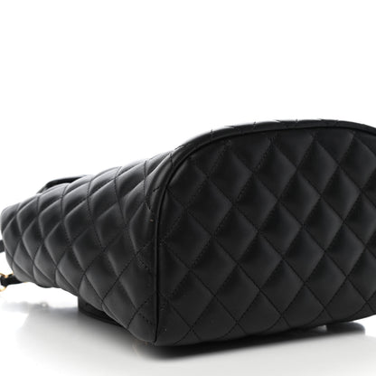 Chanel Lambskin Quilted Small Urban Spirit Backpack Black 8 of 9
