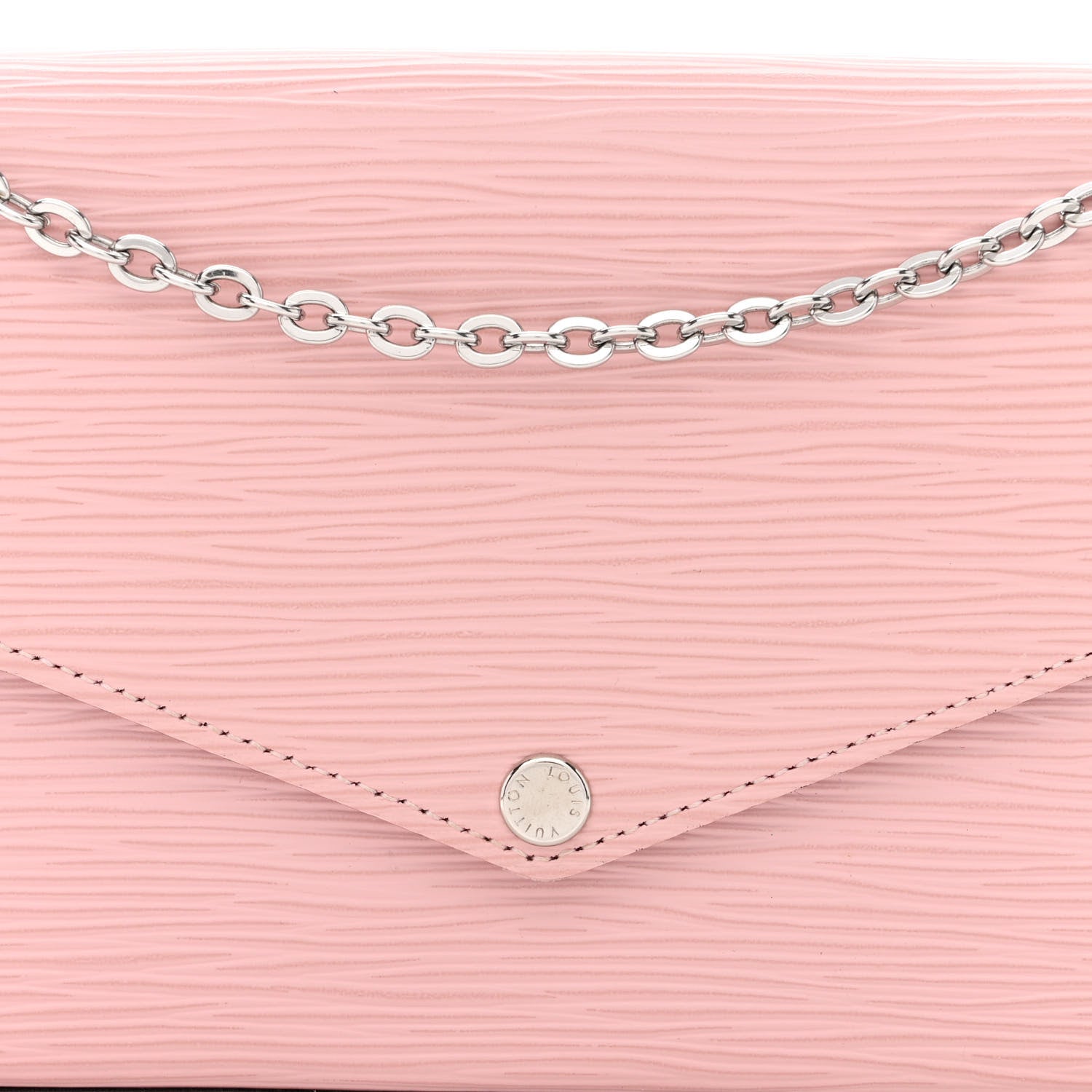 Louis Vuitton Epi Pochette Felicie Rose Ballerine 11 of 13