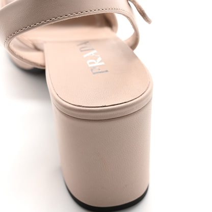Prada Nappa Logo Quilted Crisscross Platform 20/65mm Sandals 38.5 Ninfea 10 of 11
