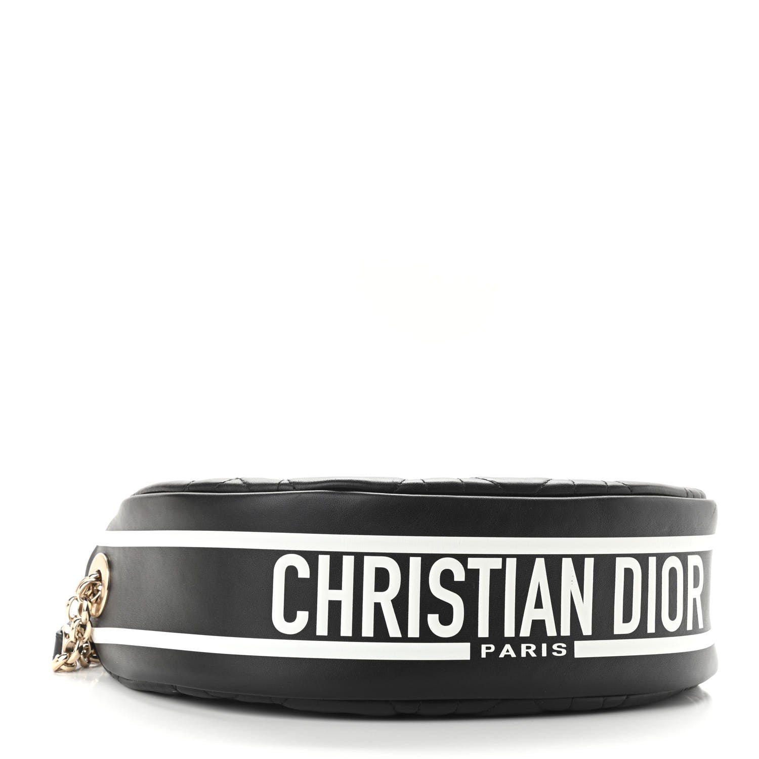 Christian Dior Lambskin Cannage Medium Dior Vibe Hobo Bag Black 4 of 10
