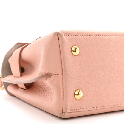 Louis Vuitton Soft Calfskin Mini Lockme Rose Trianon 8 of 12