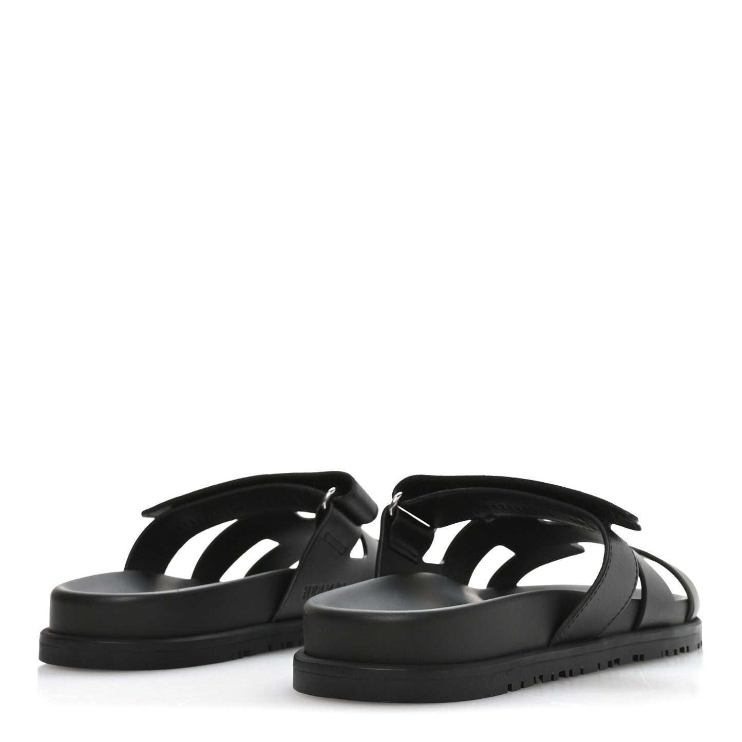 Calfskin Womens Chypre Sandals 40 Black