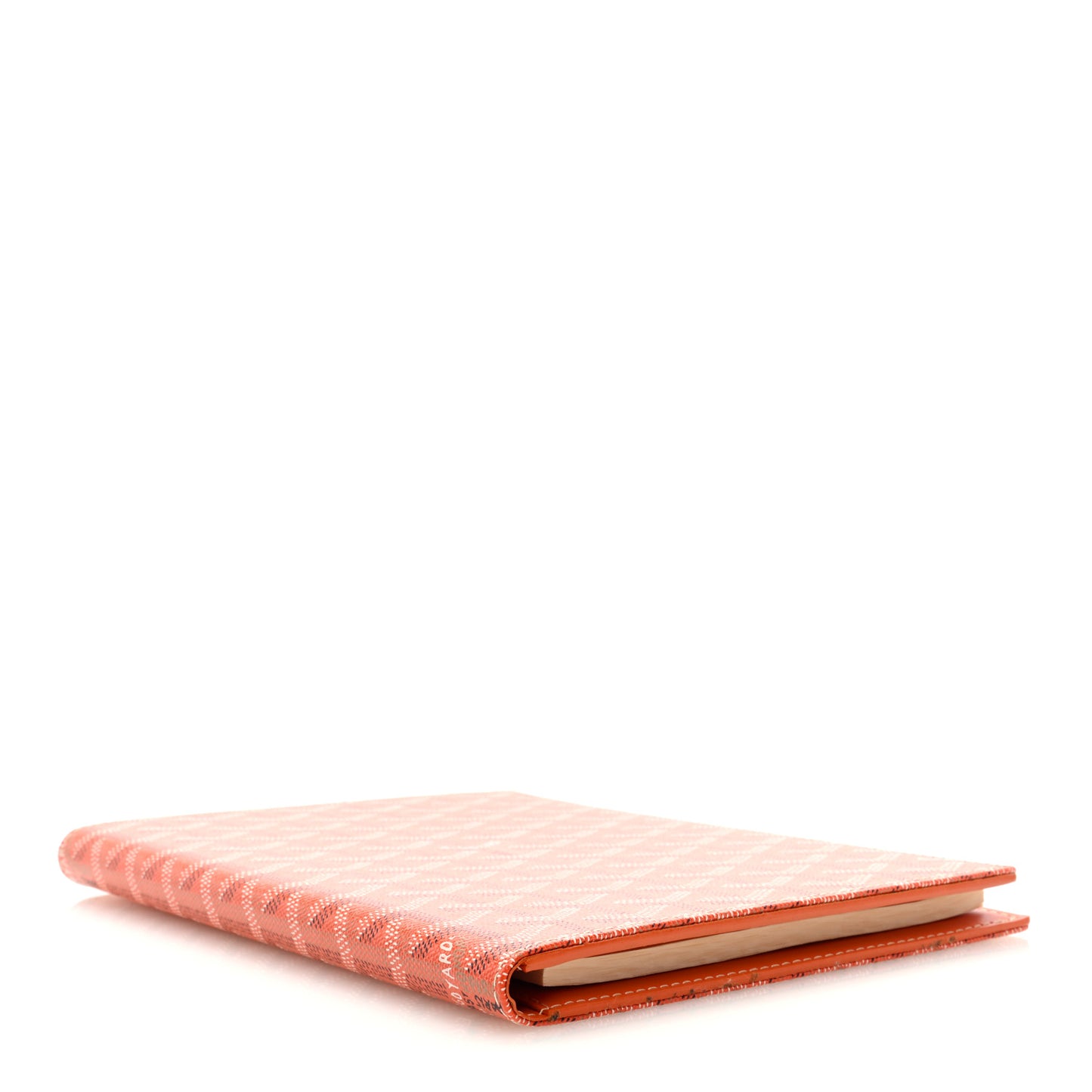 Goyardine Agenda Cover Orange