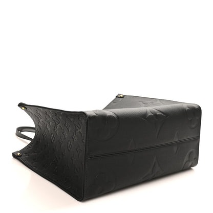 Louis Vuitton Empreinte Monogram Giant Onthego PM Black 4 of 9
