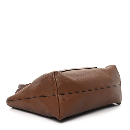 Prada Vitello Daino Pocket Shopping Tote Nocciolo 4 of 11