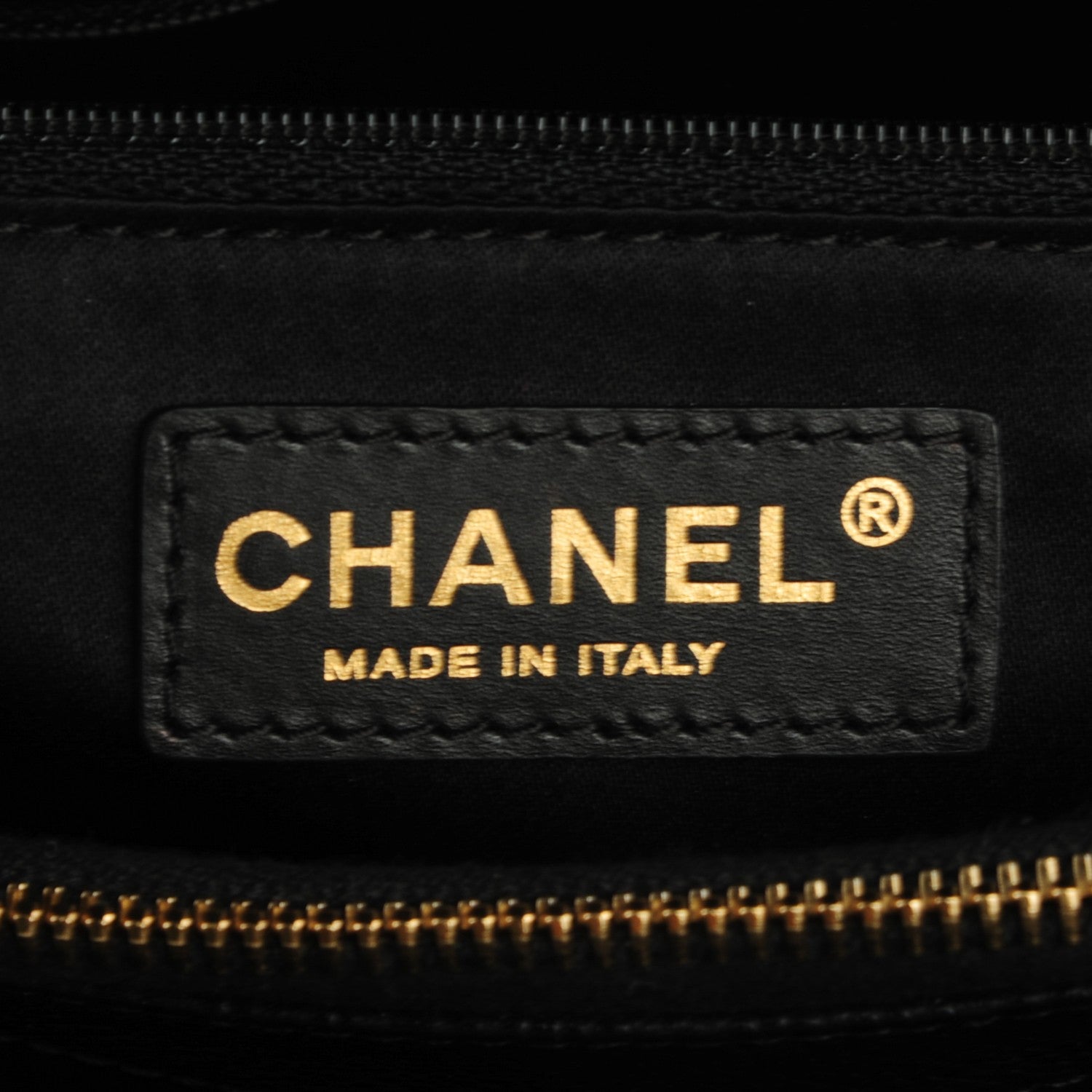 Chanel Caviar Quilted Grand Shopping Tote GST Black 6 of 7
