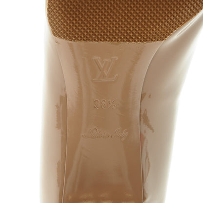 Louis Vuitton Patent Calfskin Loafer Heels 38.5 6 of 8