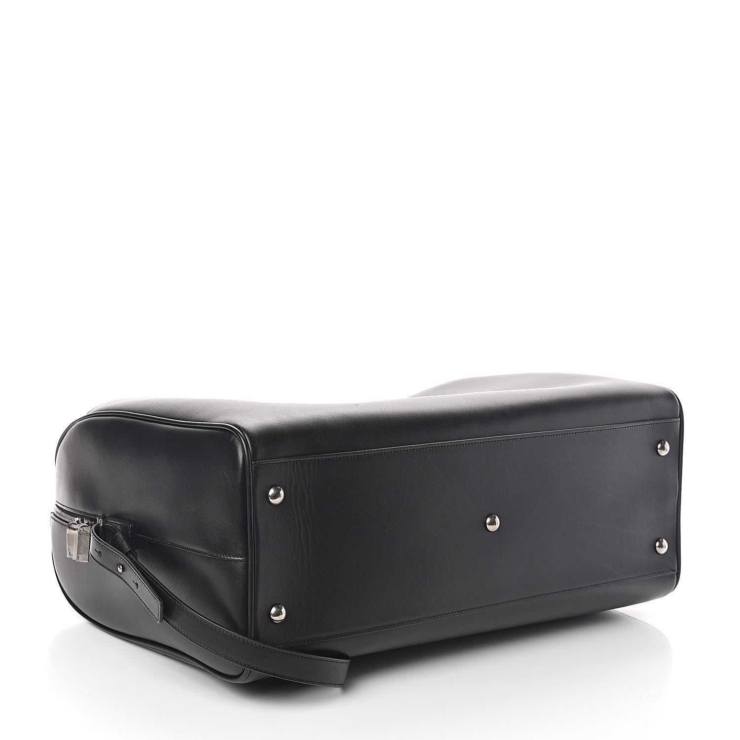 Saint Laurent Calfskin Classic Duffle 24 Black 4 of 9