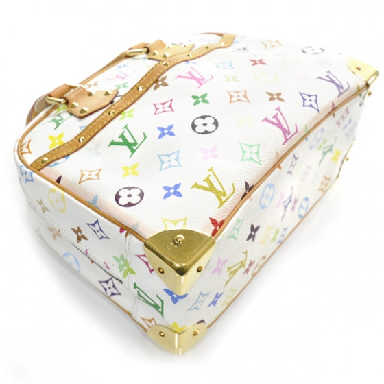 Monogram Multicolor Trouville White