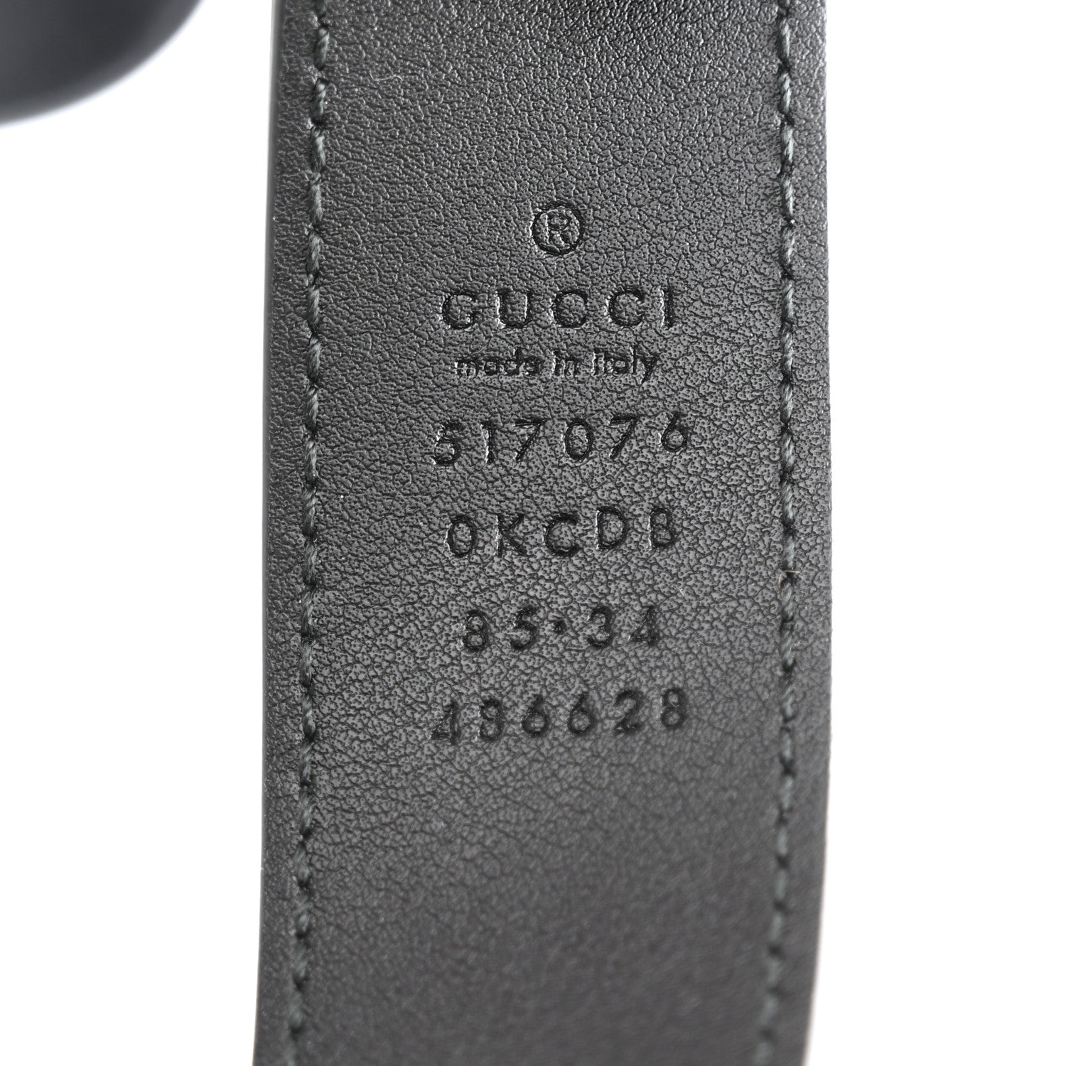Gucci Suede Small Ophidia Belt Bag 85 34 Black 7 of 10