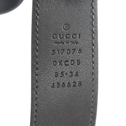 Gucci Suede Small Ophidia Belt Bag 85 34 Black 7 of 10