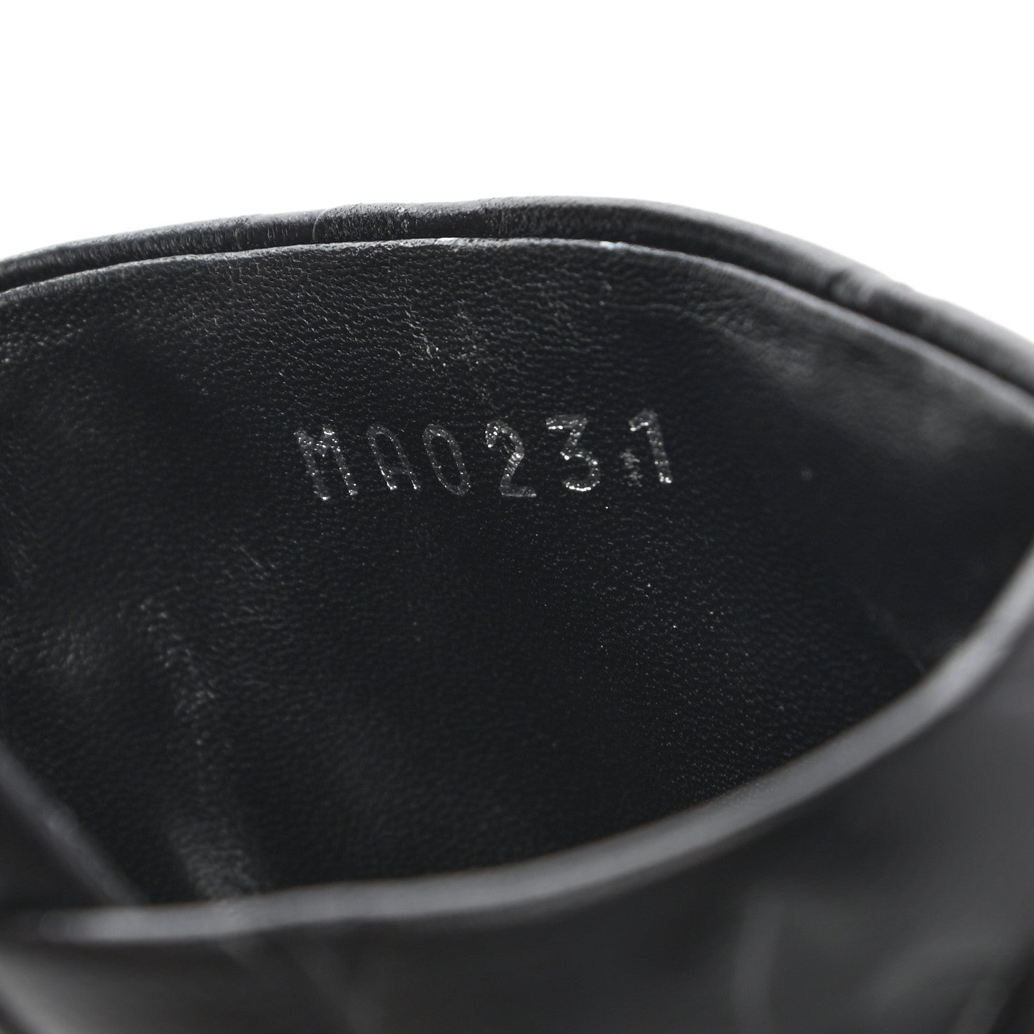 Louis Vuitton Lambskin Embossed Monogram Revival Flat Mules 38 Black 8 of 10