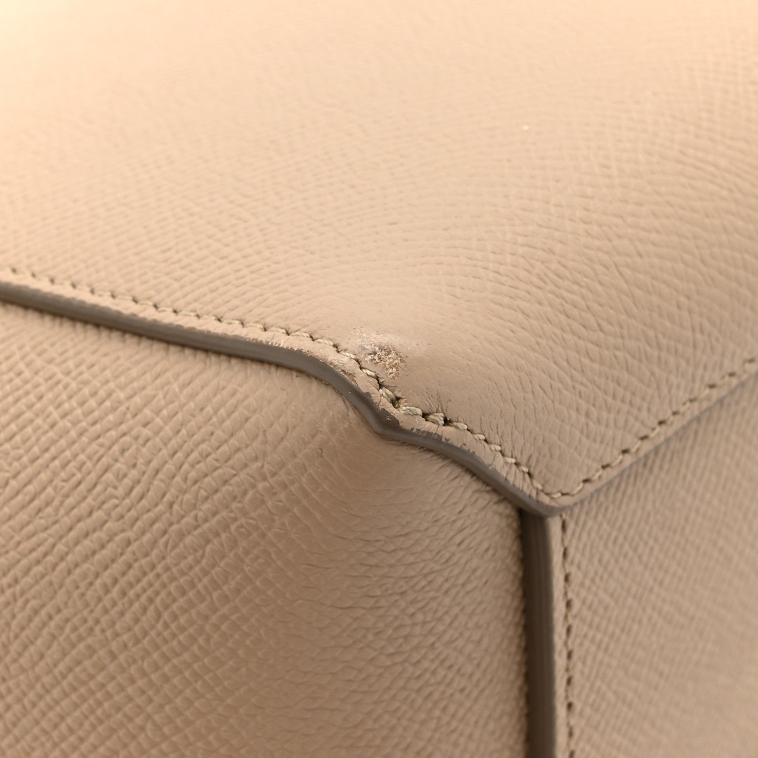 Celine Grained Calfskin Nano Belt Bag Light Taupe 11 of 13