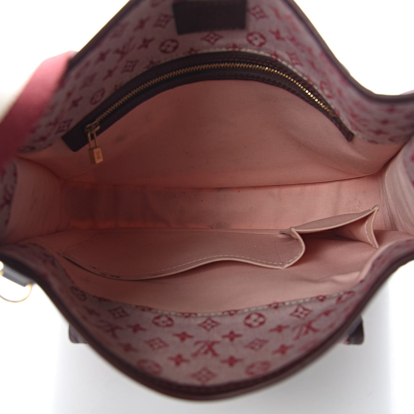 Mini Monogram Besace Mary Kate Cherry