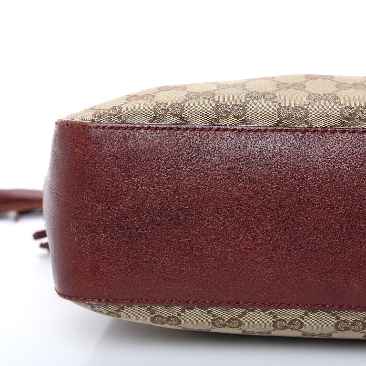 Gucci Monogram Medium Marrakech Hobo Red 11 of 11
