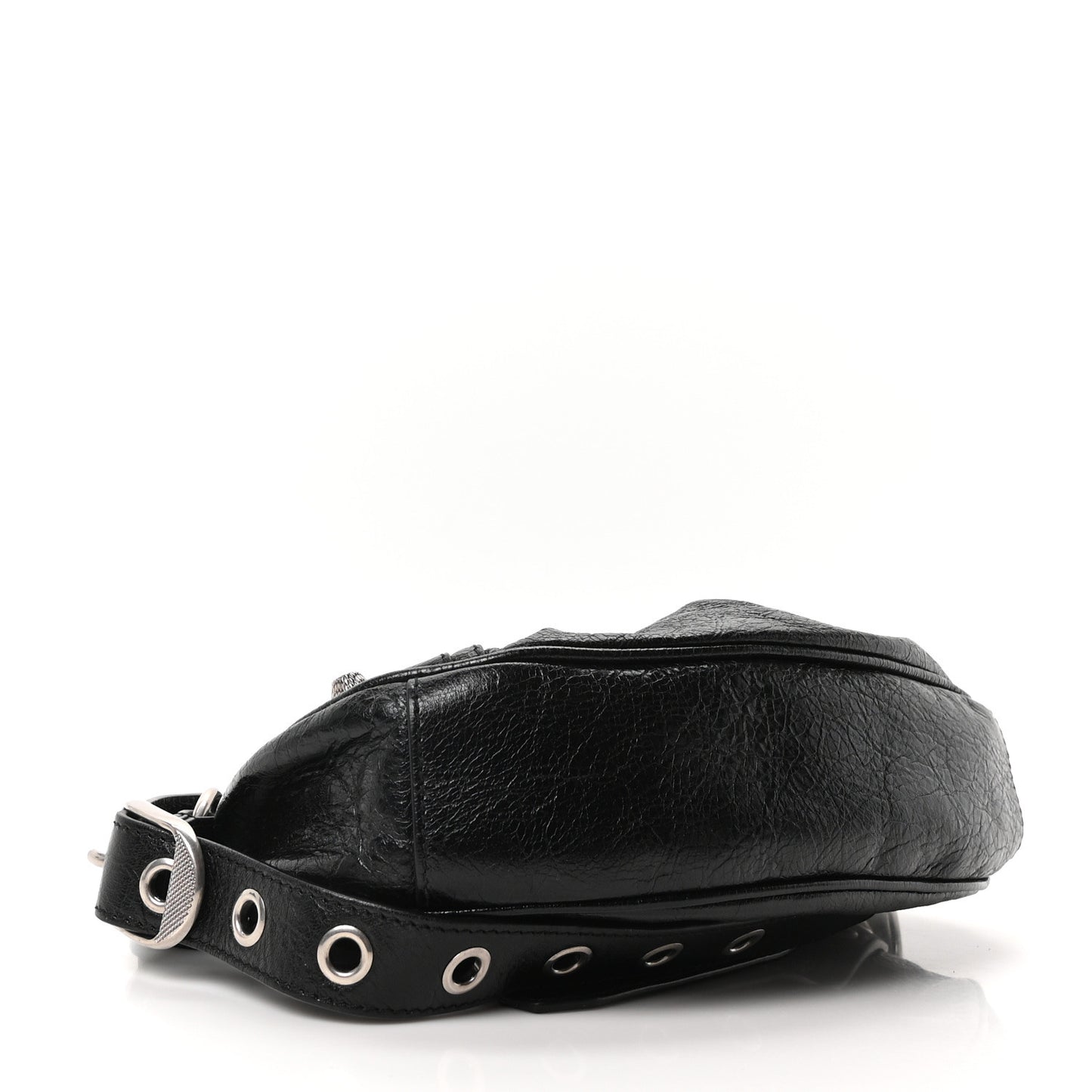 Agneau Arena Le Cagole Shoulder Bag XS Black