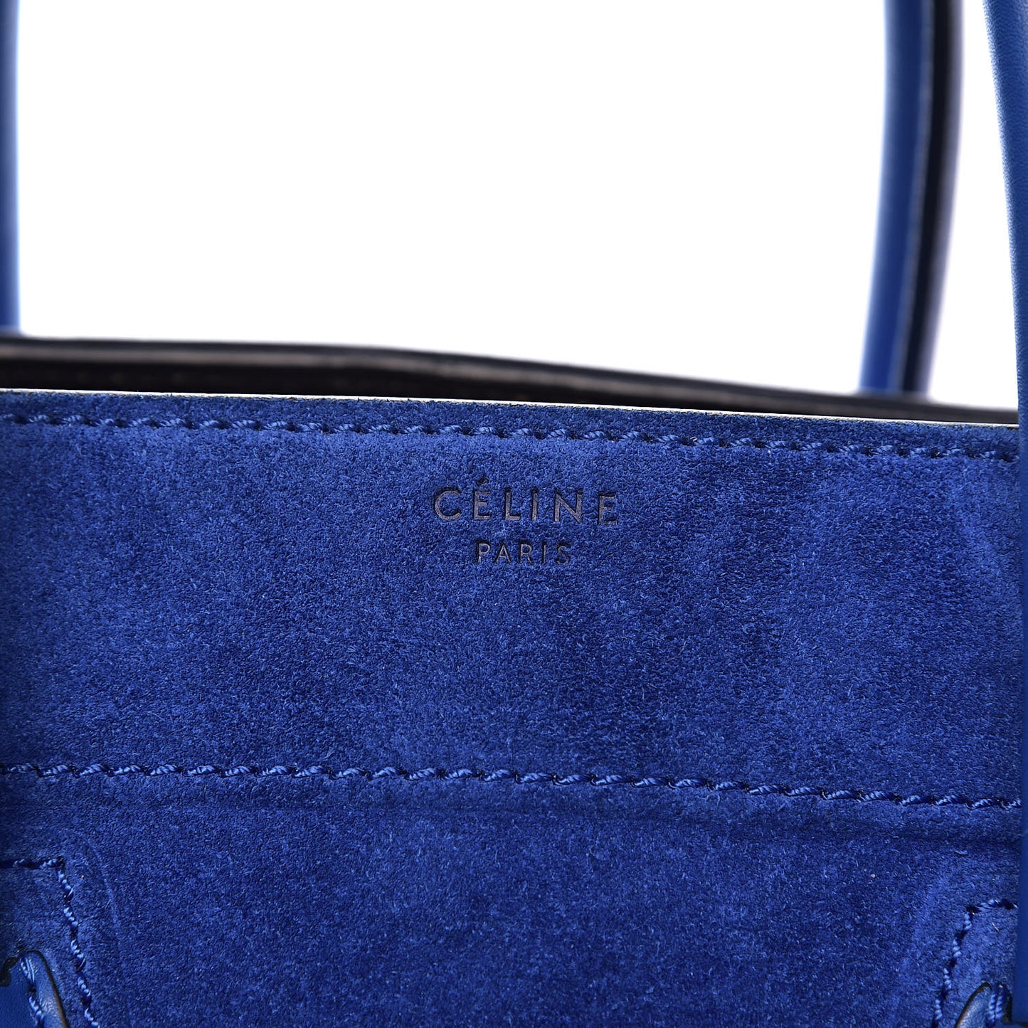 Suede Medium Phantom Luggage Royal Blue