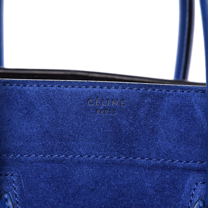 Celine Suede Medium Phantom Luggage Royal Blue 12 of 12