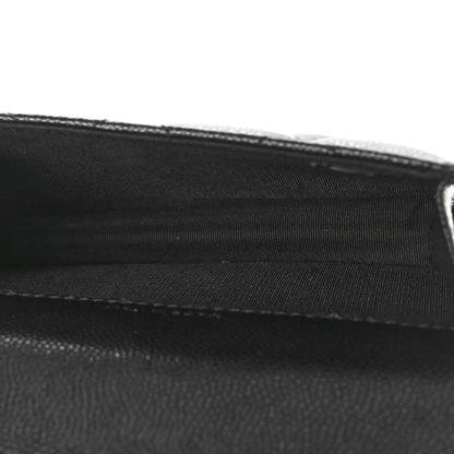 Chanel Caviar Quilted My Everything Belt Flap Card Holder Black 5 of 9