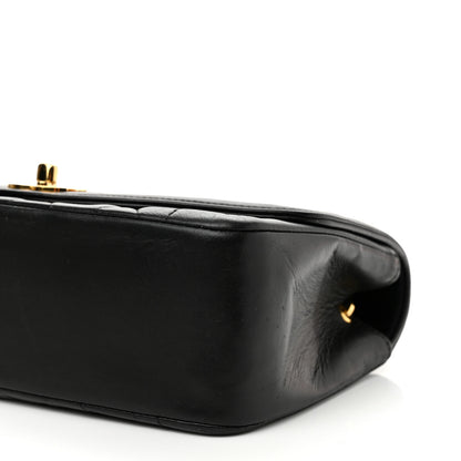 Chanel Lambskin Quilted Small Single Flap Bag Black 10 of 11