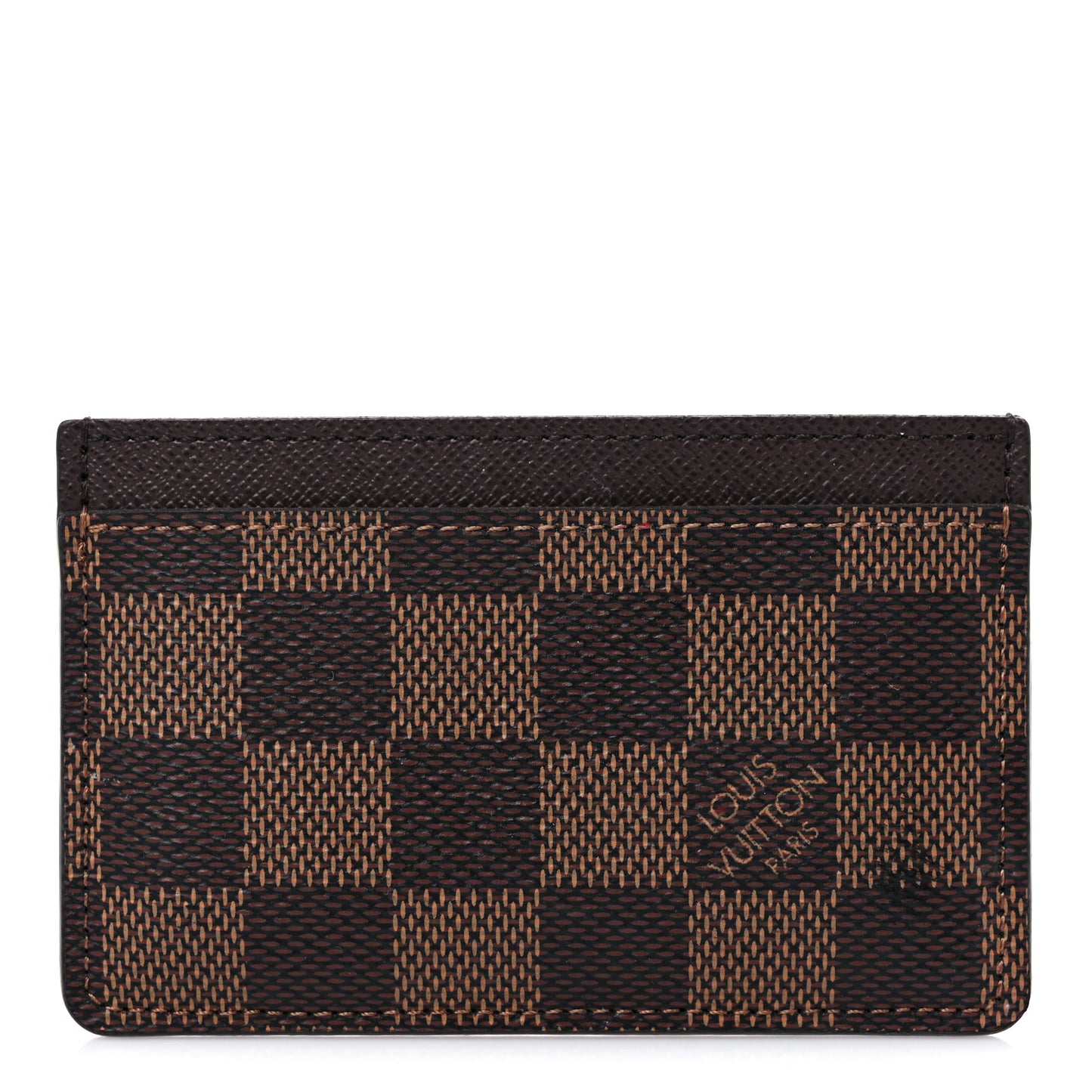 Damier Ebene Card Holder