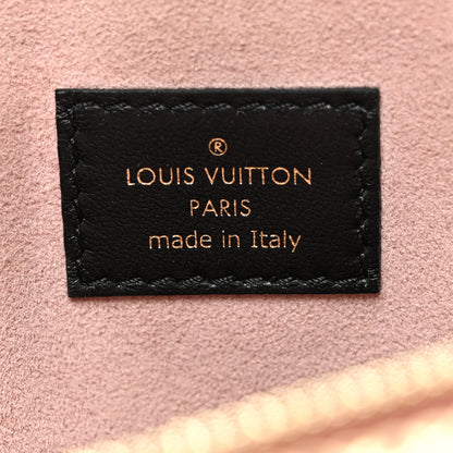 Louis Vuitton Lambskin Embossed Monogram Coussin PM Black 8 of 11