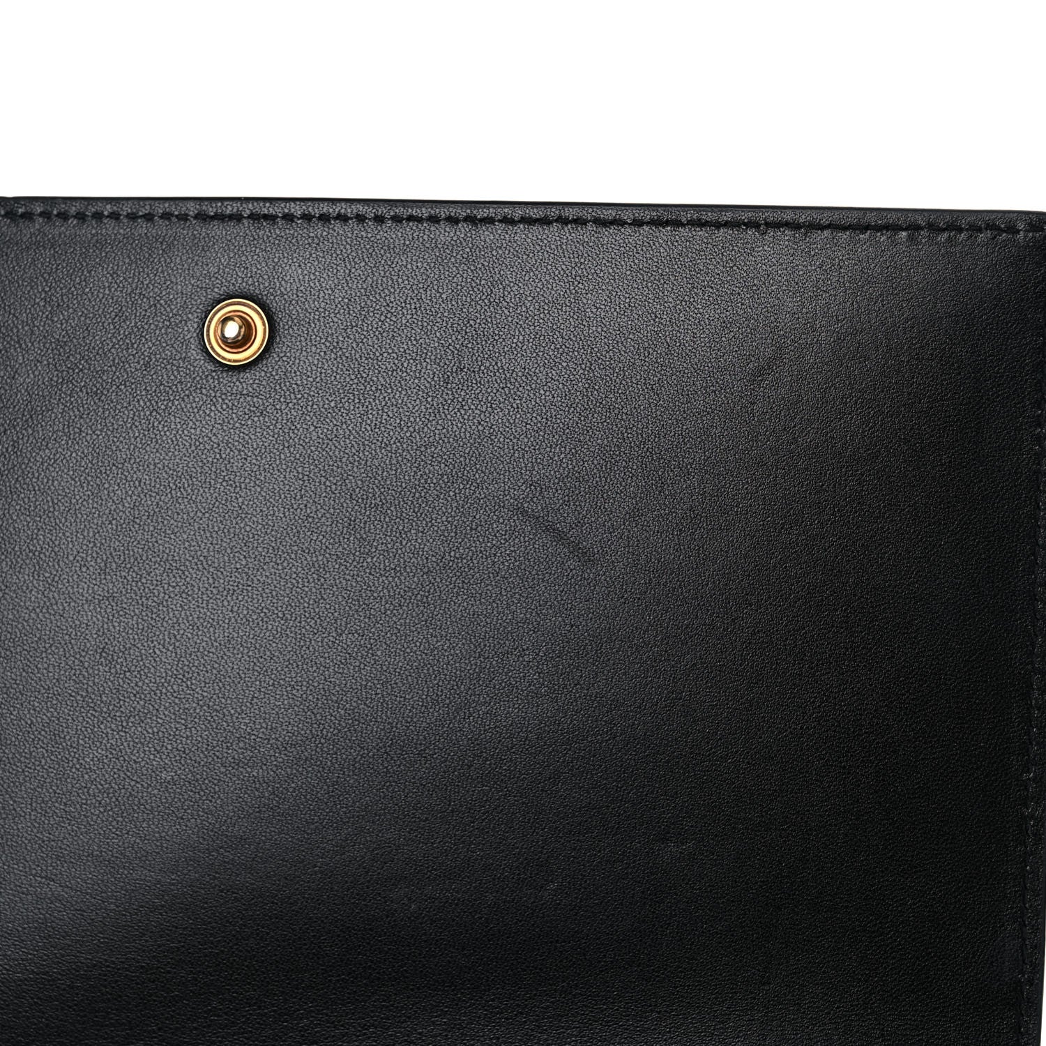 Saint Laurent Calf Hair Monogram Chain Wallet Leopard 14 of 14