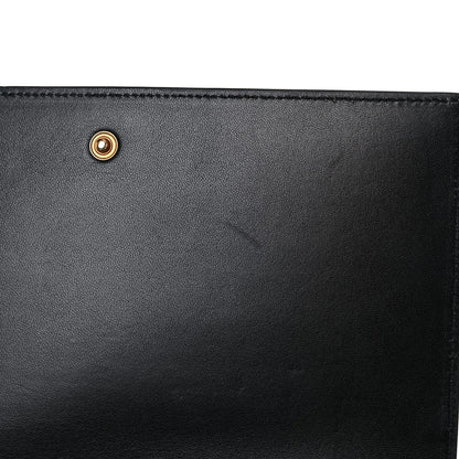 Saint Laurent Calf Hair Monogram Chain Wallet Leopard 14 of 14