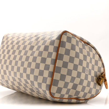 Louis Vuitton Damier Azur Speedy 30 10 of 10