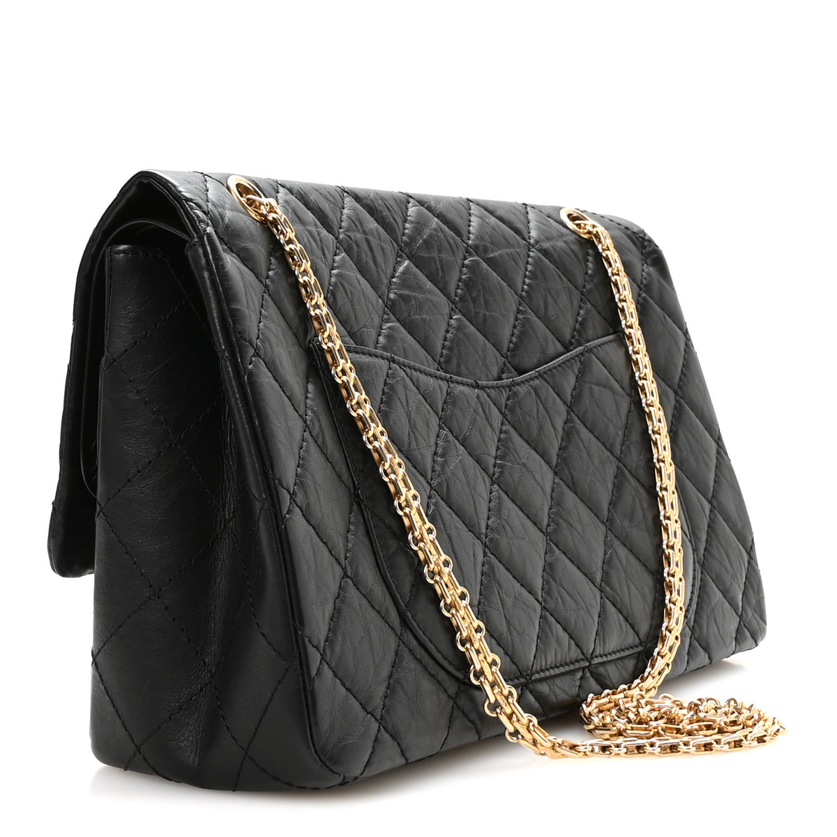Chanel Aged Calfskin Quilted 2.55 Reissue 227 Flap Black 3 of 10