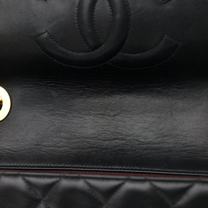 Chanel Lambskin Quilted XL Jumbo Single Flap Black 16 of 18
