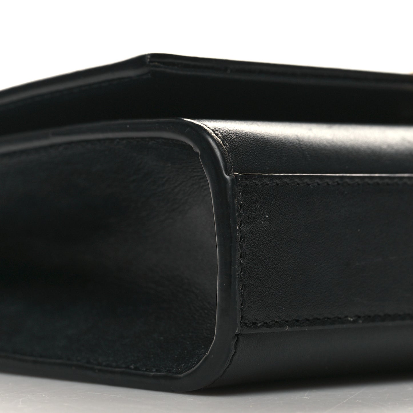 Calfskin Small Classic Monogram Kate Tassel Satchel Black