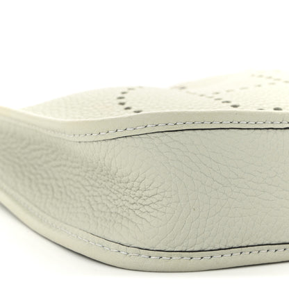 Hermes Taurillon Clemence Amazone Evelyne TPM Gris Neve 9 of 10