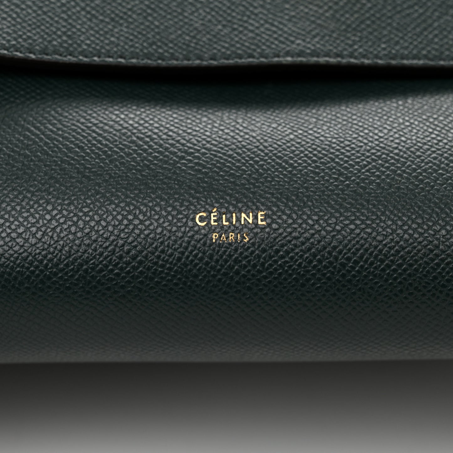 Grained Calfskin Mini Belt Bag Amazone
