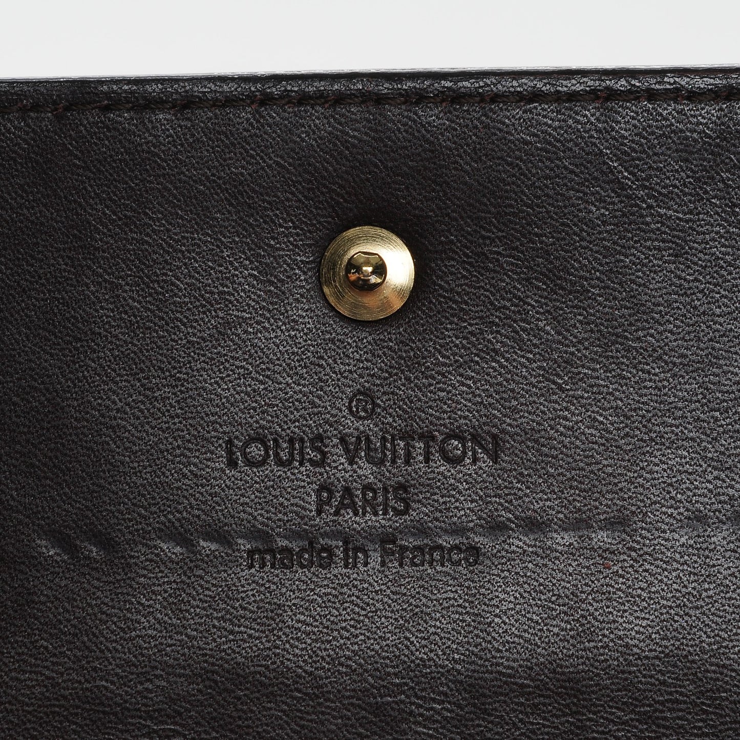 Vernis Porte Tresor International Wallet Amarante
