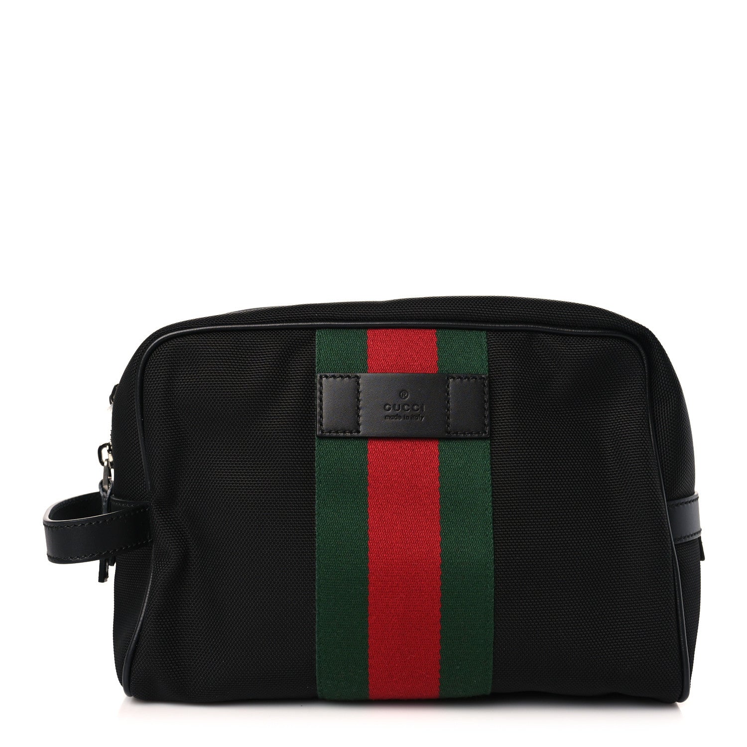 Gucci Techno Canvas Web Toiletry Case Black 1 of 9