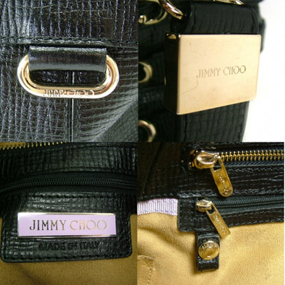 Jimmy Choo Leather Bardia Hobo Black 8 of 11