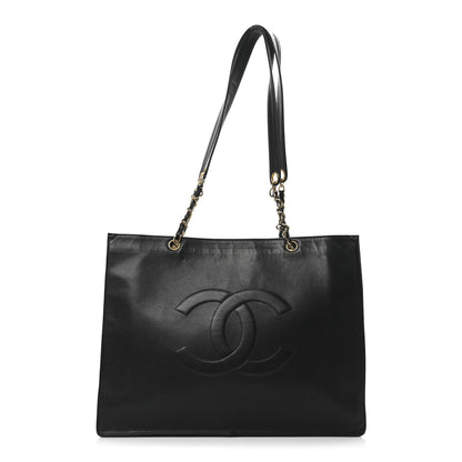 Chanel Caviar CC Shopper Tote Black 1 of 11
