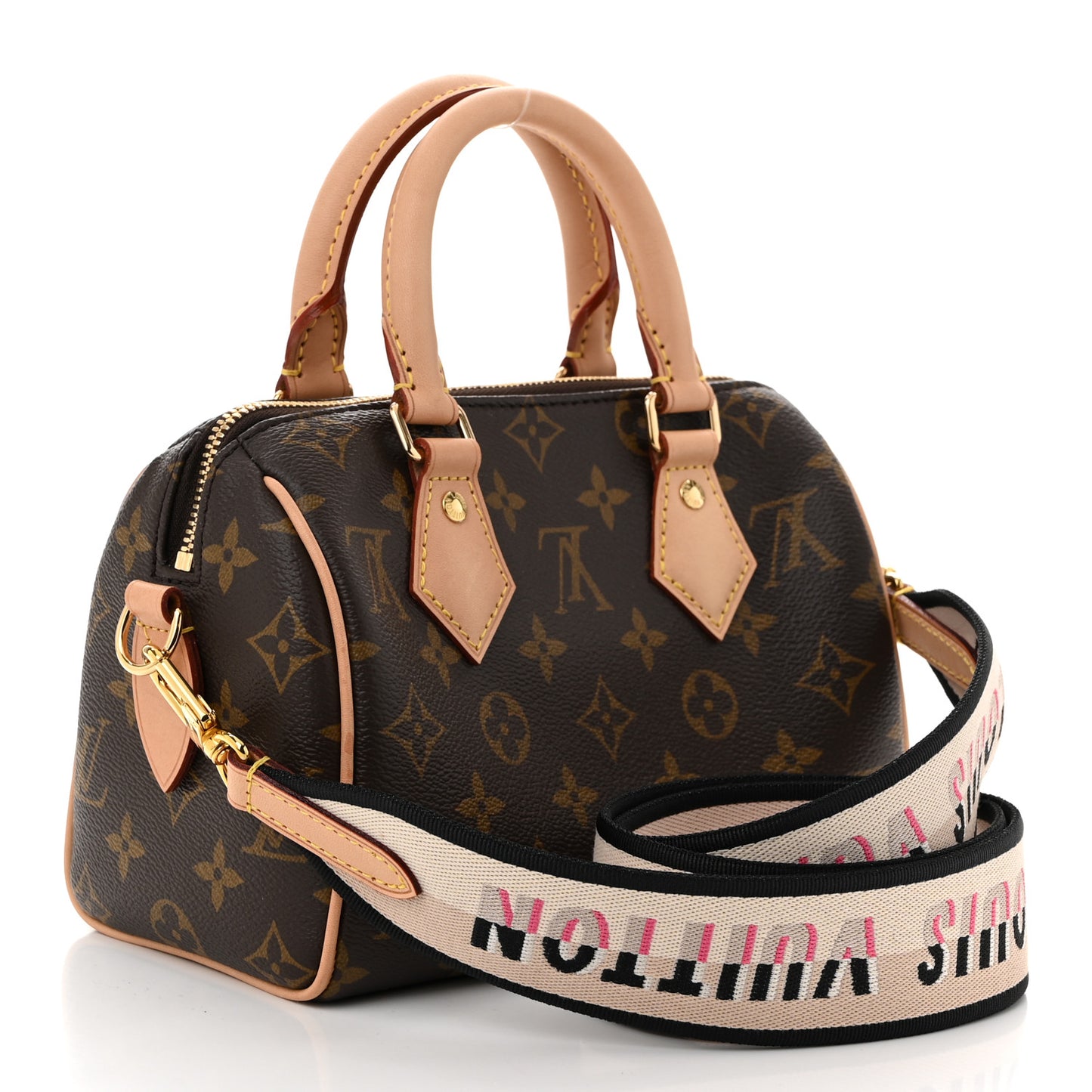 Monogram Speedy Bandouliere 20 Black